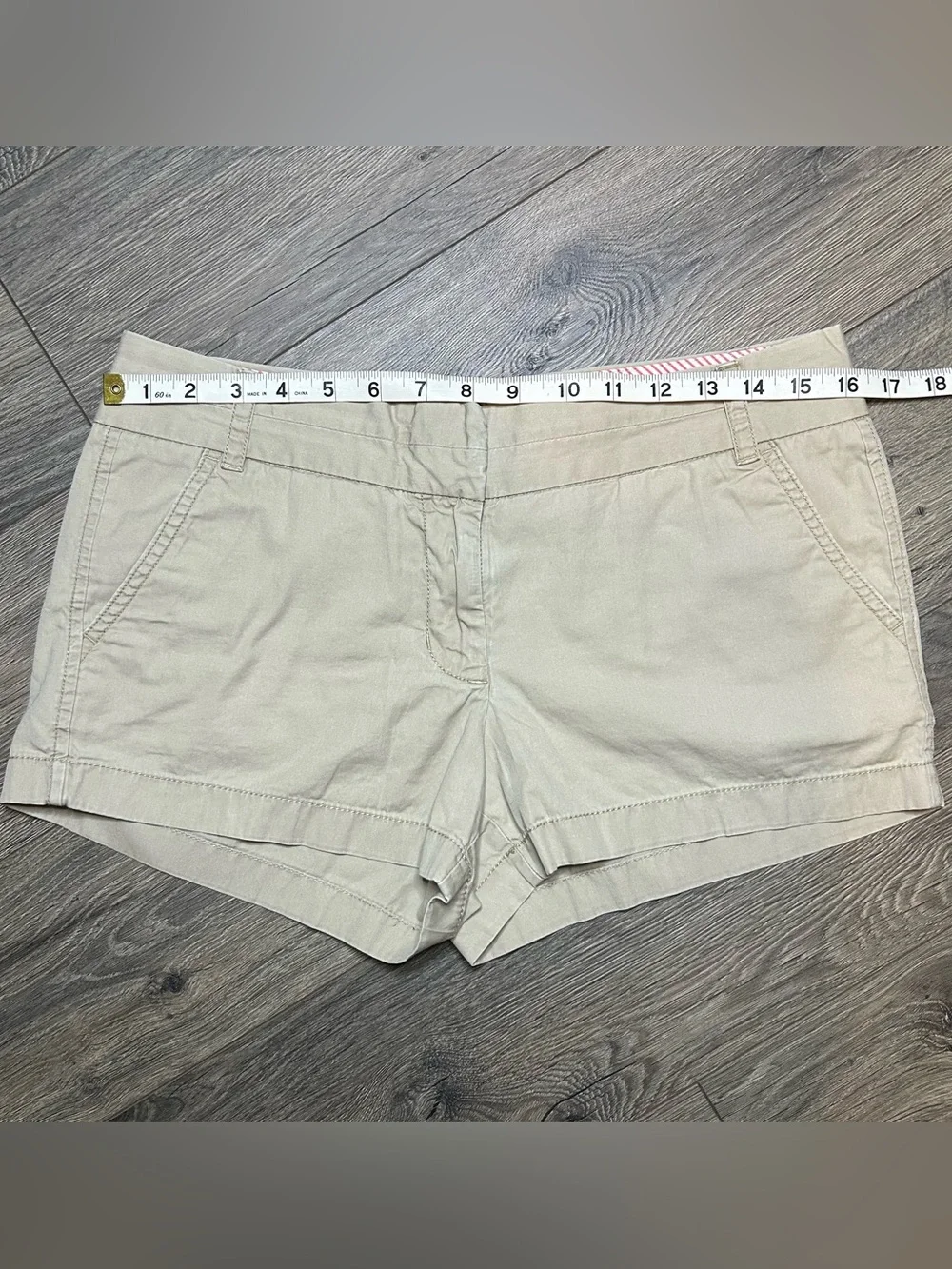 J. Crew Beige/Tan Casual Bermuda Shorts